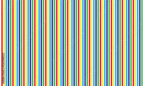 Seamless colorful striped abstract background. Vertical rainbow stripe pattern. EPS10 vector illustration. Multicolor stripes for wallpaper, background, wrapping paper, backdrop, poster etc. 