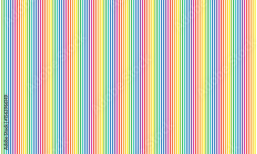 Wallpaper Mural Seamless colorful striped abstract background. Vertical rainbow stripe pattern. EPS10 vector illustration. Multicolor stripes for wallpaper, background, wrapping paper, backdrop, poster etc.  Torontodigital.ca