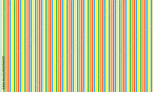 Seamless colorful striped abstract background. Vertical rainbow stripe pattern. EPS10 vector illustration. Multicolor stripes for wallpaper, background, wrapping paper, backdrop, poster etc. 