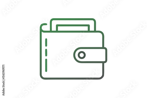 mono line vector icon mobile wallpaper design