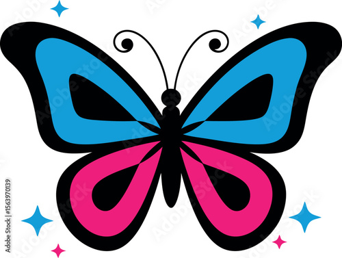 Butterfly logo Vector Art, Icons, and Graphics for Designers