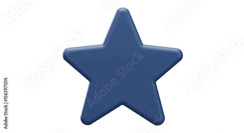 blue star button