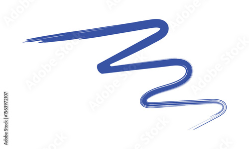 Analog touch material. The texture of the brush is beautiful. Wave pattern . Vector Illustration . 