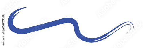 Analog touch material. The texture of the brush is beautiful. Wave pattern . Vector Illustration . 