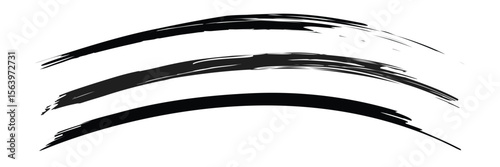 Analog touch material. The texture of the brush is beautiful. Wave pattern . Vector Illustration . 
