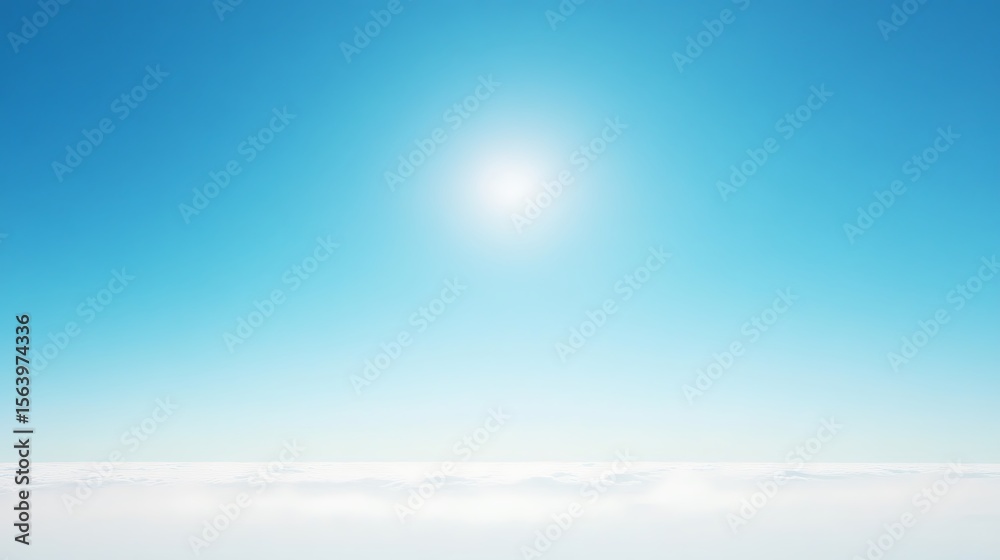 Obraz premium A_clear_blue_sky_gradient background