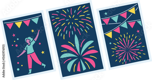 Celebration theme designs showcase festive events and cheerful occasion moments