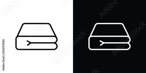 blanket icon. Simple thin line, outline vectors