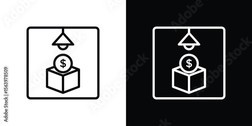 Business incubator icon. Simple thin line, outline vectors