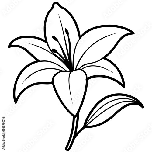 Easter Lily Icon Holiday Symbols, Cross, Bunny, Egg, and Church Graphics
