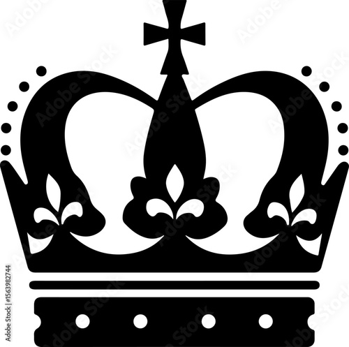 : Crown and Tiara Silhouettes Collection vector