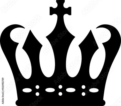 : Crown and Tiara Silhouettes Collection vector