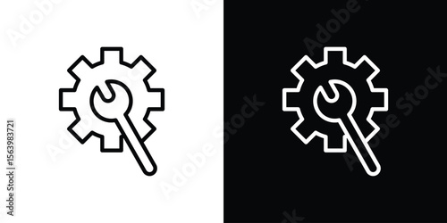 Productivity tools icon. Simple thin line, outline vectors