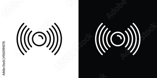 Sensor icon. Simple thin line, outline vectors