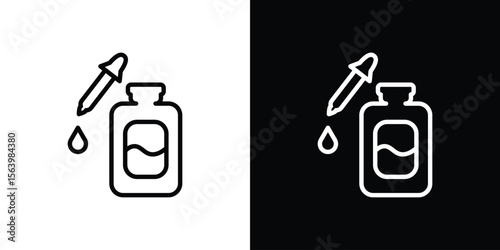 Serum icon. Simple thin line, outline vectors