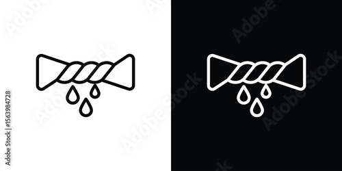 Squeeze icon. Simple thin line, outline vectors