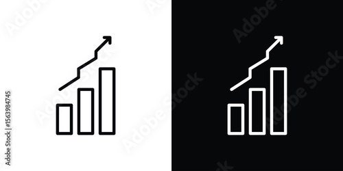 Stagflation icon. Simple thin line, outline vectors