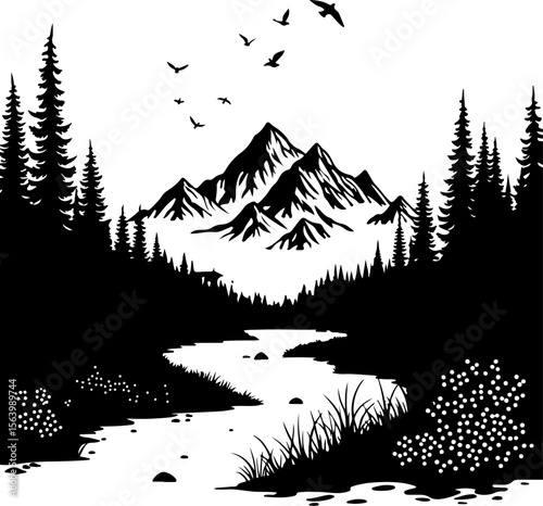  mountaineering, hikers nature, outdoors, adventure, journey,  vector bundle