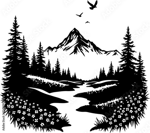  mountaineering, hikers nature, outdoors, adventure, journey,  vector bundle