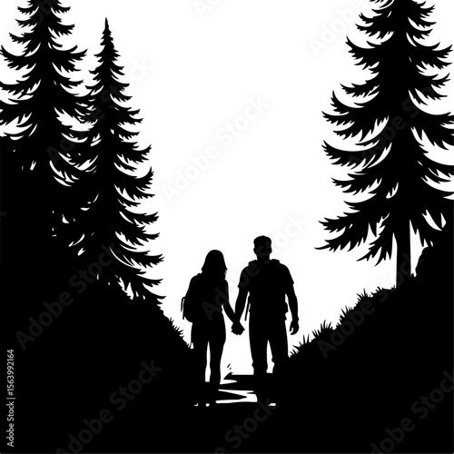  mountaineering, hikers nature, outdoors, adventure, journey,  vector bundle