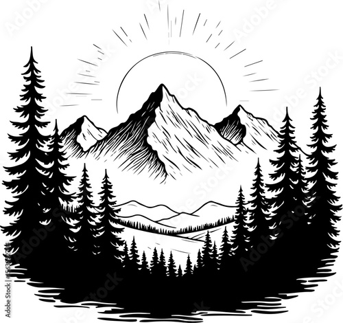  mountaineering, hikers nature, outdoors, adventure, journey,  vector bundle
