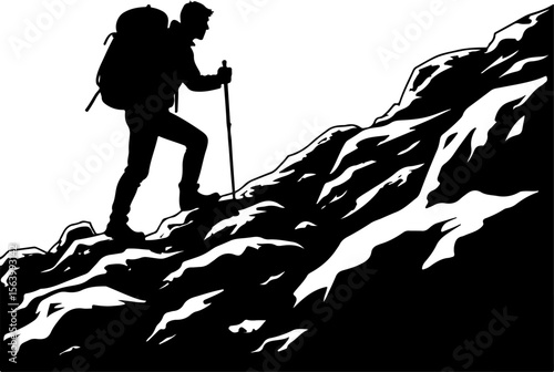  mountaineering, hikers nature, outdoors, adventure, journey,  vector bundle