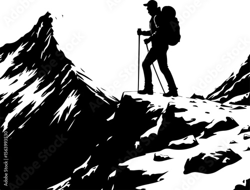  mountaineering, hikers nature, outdoors, adventure, journey,  vector bundle