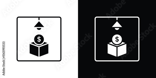 Business incubator icon Vector Silhouette for graphic and web design collection