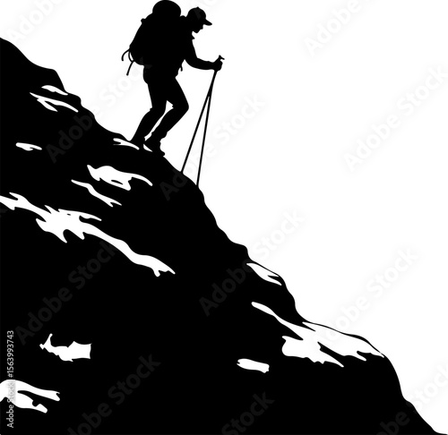  mountaineering, hikers nature, outdoors, adventure, journey,  vector bundle