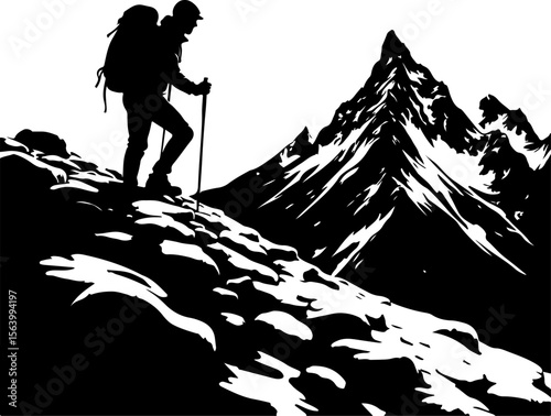  mountaineering, hikers nature, outdoors, adventure, journey,  vector bundle