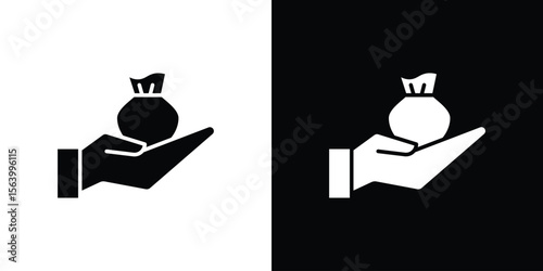 Inheritance law icon Vector Silhouette for graphic and web design collection