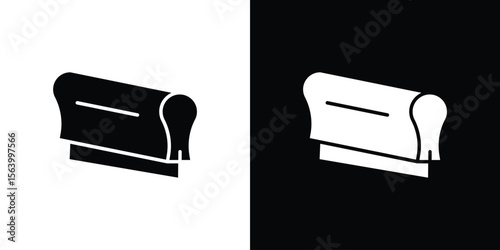 Print screen icon Vector Silhouette for graphic and web design collection