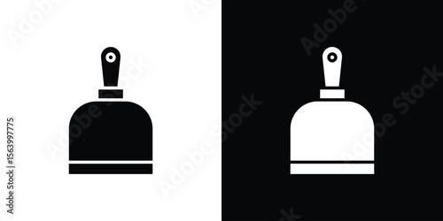 Putty knife icon Vector Silhouette for graphic and web design collection