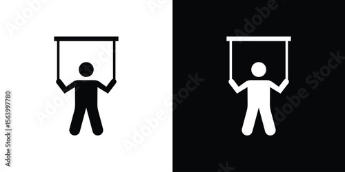 Puppet icon Vector Silhouette for graphic and web design collection