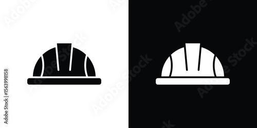 Safety helmet icon Vector Silhouette for graphic and web design collection