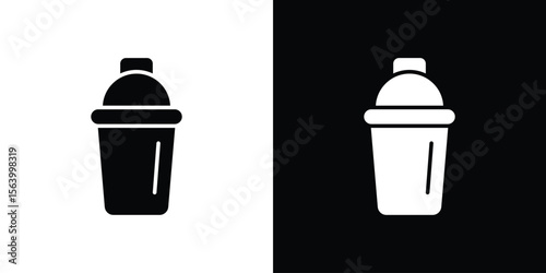Shaker icon Vector Silhouette for graphic and web design collection