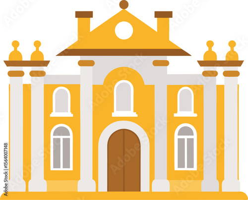 Golden Royal Palace Vector