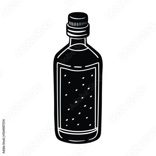 Premium Olive Oil Bottle Packaging Design Vector