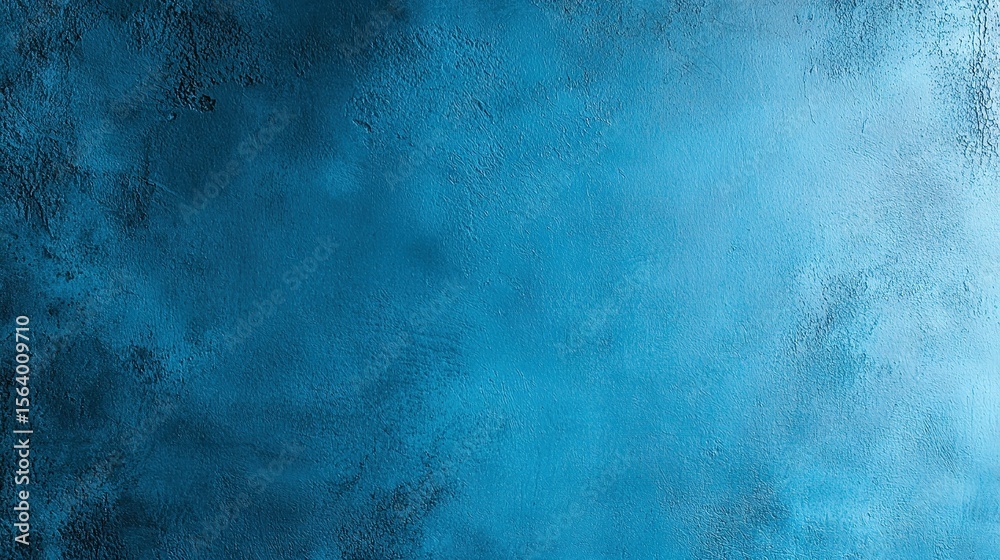 Obraz premium A zoomed-in image of a blue wall with a rough texture at the base