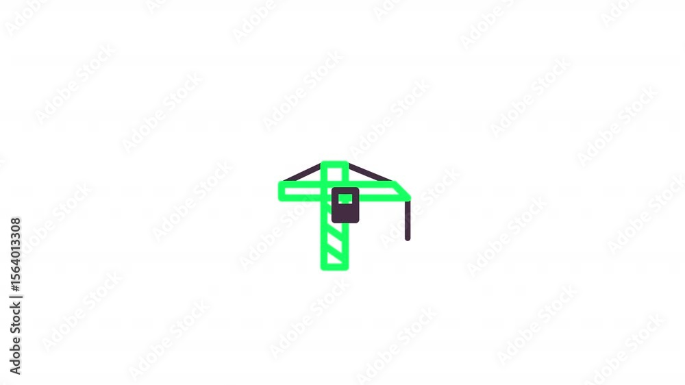 Grafico en movimiento del icon