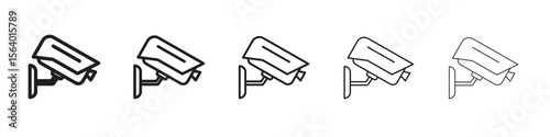CCTV icon. modern outline style vector icons series