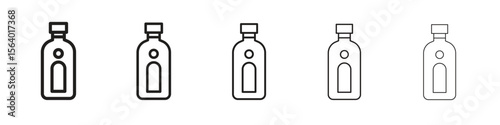 Gin icon. modern outline style vector icons series