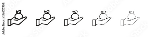 Inheritance law icon. modern outline style vector icons series