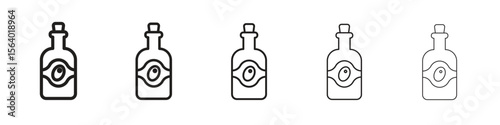 Olive oil icon. modern outline style vector icons series