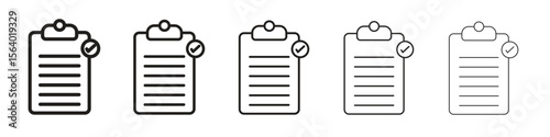 Policy icon. modern outline style vector icons series