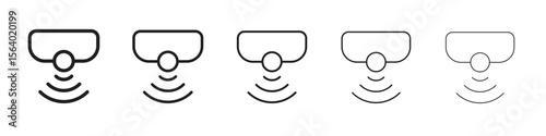 Sensor icon. modern outline style vector icons series