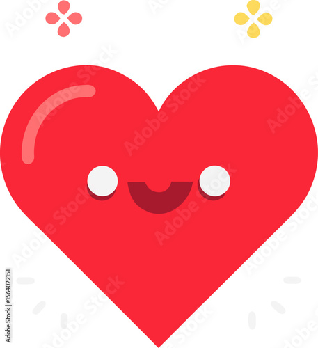 Social Media Like and Heart Icons