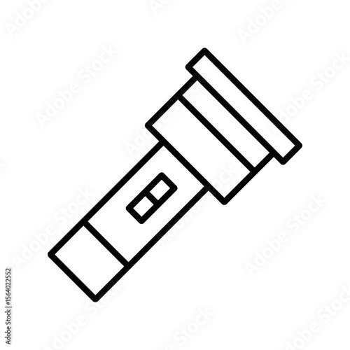 Adjustable Pipe Wrench Icon Vector. Pipe Wrench Logo