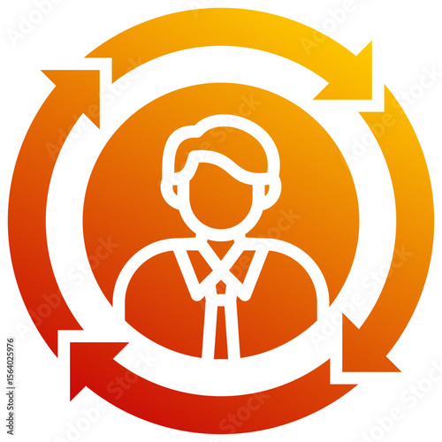Customer Retention Icon