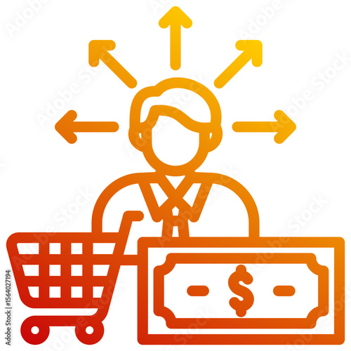 Customer Behavior Icon